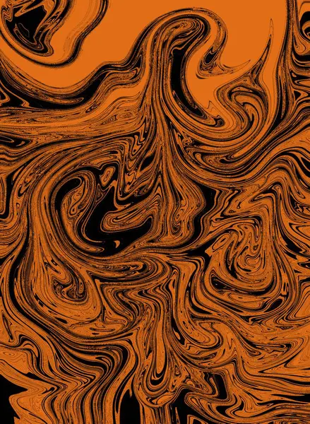 Marmurowe Płynne Abstrakcyjne Tło Smugami Malowania Olejnego Akwarelą — Zdjęcie stockowe