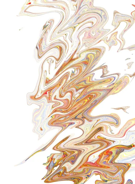 Рука Намальована Абстрактним Акварельним Фоном Сучасне Мистецтво Мармурове Мистецтво — стокове фото