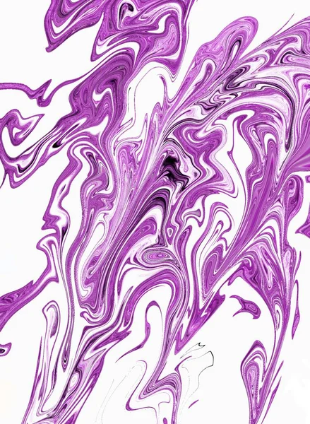 液体インクのパターン装飾的な質感背景 — ストック写真