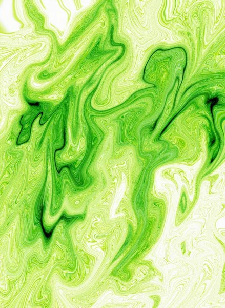 green and gold abstract acrylic painting. marble texture for background.