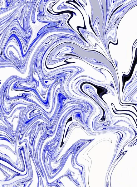 Мраморный Фон Абстрактным Цветовым Шаблоном — стоковое фото