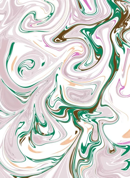 带液点的大理石抽象背景 丙烯酸画 流体色 多彩的质感现代艺术 — 图库照片
