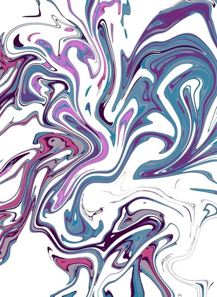 Marmor Und Flüssigen Abstrakten Hintergrund Mit Ölgemälde Streifen Und Aquarell — Stockfoto