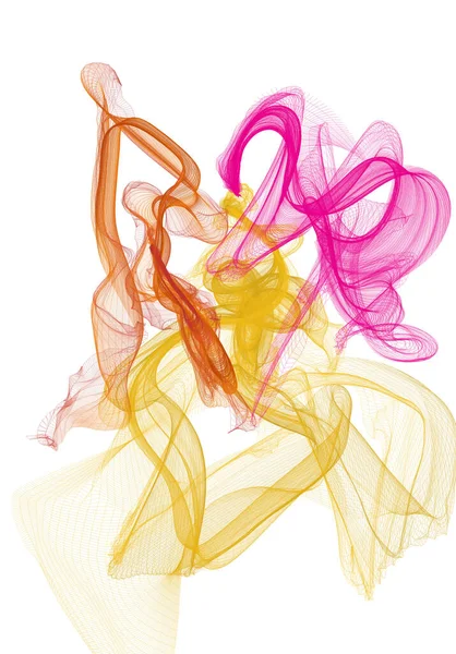 İç tasarım için renkli çizgilere sahip soyut arkaplan