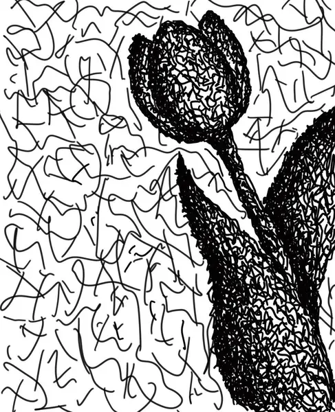 Çiçeklerin vektör çizimi, illüstrasyon, güzel çiçek.