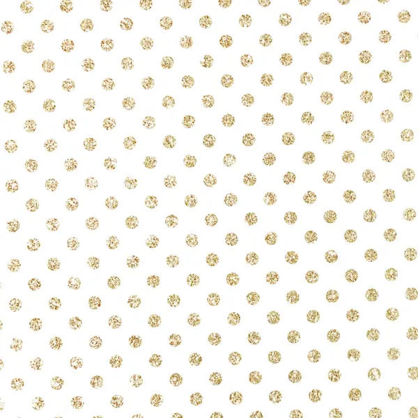 Naadloos Patroon Gouden Polka Stip Glitter Luxe Metallic Voor Feest — Stockfoto