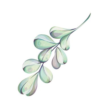 Suluboya dekoratif el ökseotu çizimi, tasarım elementi. Kartlar, davetiyeler, afişler, posterler, baskı tasarımı için kullanılabilir. Noel, yeni yıl, sanat tarzında kış geçmişi. İzole edilmiş