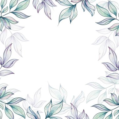 Suluboya yapraklarının yumuşak tonları, boş bir alanı zarifçe sarar, yaratıcılığı davet eder ve doğayla bir bağ kurar.