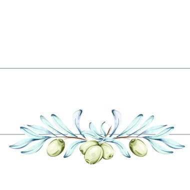 Bu sanat eserinde suluboya tekniği ile yapılmış zeytin ve zeytin dallarının hassas bir dizilişi yer almaktadır. İtalyan mutfağının özünden esinlenerek canlı renkleri yakalar ve