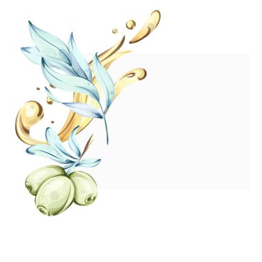 Bu sanat eserinde canlı suluboya teknikleriyle yaratılmış olgun zeytinlerin ve akan zeytinyağlarının zarif bir bileşimi yer almaktadır. İtalyan mutfağından esinlenerek doğal güzelliğin özünü yakalıyor.