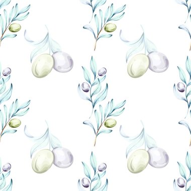 Lezzetli, pürüzsüz bir desen yumuşak suluboya renklerde el boyası ve zeytin dalları içerir. Bu büyüleyici tasarım İtalyan mutfak geleneklerinin özünü yansıtıyor ve doğayı kutluyor.