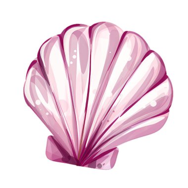 Bu çarpıcı pembe deniz kabuğu, yaz günlerinin özünü yakalıyor, tatil sezonlarında rahatlama, güneşlenme ve neşeli kutlamaları anımsatıyor..