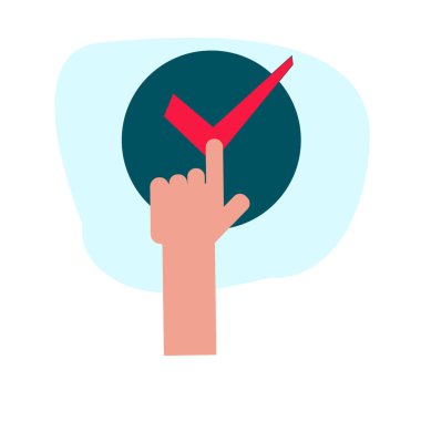 İşaretli el, doğru yanlış