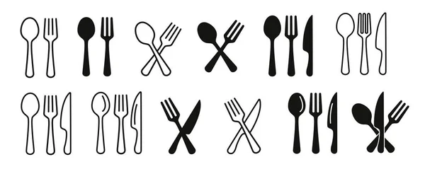 Spoon Fork Cooking Logo — Stock Vector