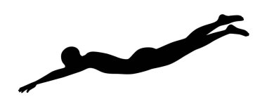 Yüzen Siluetler, Yüzücü Silueti