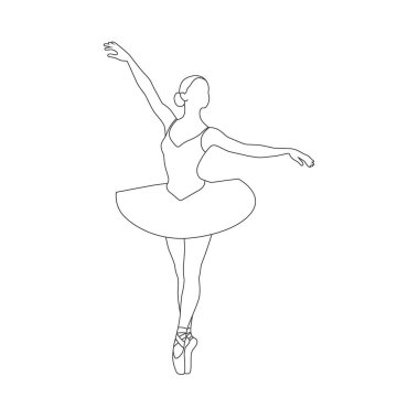 Güzel balerin poz veriyor, zarif kadın balerin, balerin poz veren balerin.