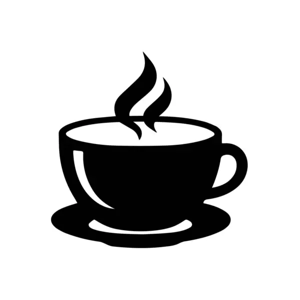 咖啡杯图标标志 免版税图库矢量图片