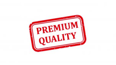 Kaliteli etiket damgası 4k animasyon, premium kalite etiket, mühür