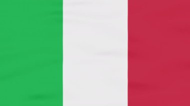 İtalyan bayrağı, İtalyan yapımı, İtalya 'ya hoş geldiniz 4K animasyon