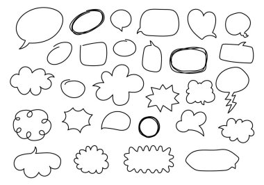 Sohbet balonu, konuşma hattı vektörü, konuşma balonu
