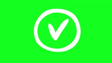 İşaretle, tik işareti, liste çember çerçevesini kontrol et, evet ya da hayır