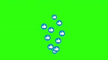 Uçan simge, sosyal medya emojisi, aşk paylaşımı gibi