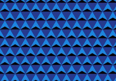 Hippi Üçgeni Kusursuz Vektör Deseni Tasarımı