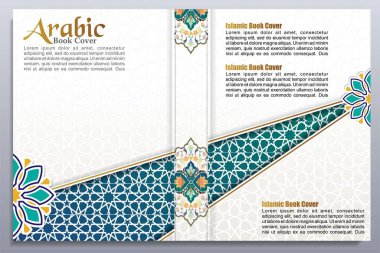 Arap İslami lüks kitap kapağı tasarımı
