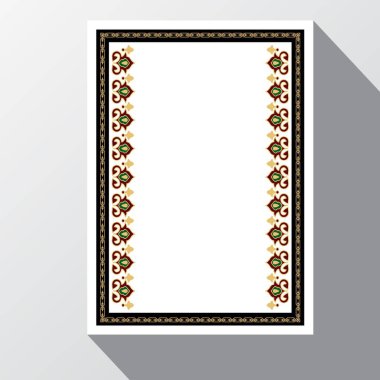 Lüks, İslami Kitap kapağı tasarımı Premium Vektör