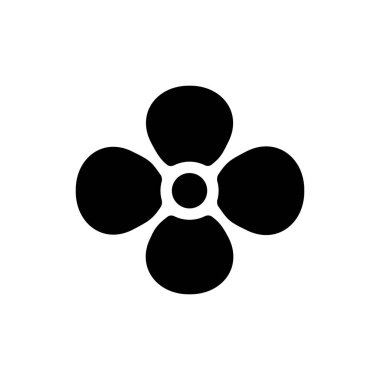 Beyaz arkaplanda basit kanola çiçeği ikonu veya kanola çiçek ikonu vektörü. Mobil uygulama ve web sitesi menüsü için en iyi Canola Çiçeği simgesi. Kanola çiçek simgesi izole edilmiş vektör.