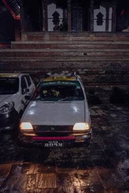 Katmandu, Nepal 'de taksi
