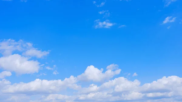 clouds in the blue sky