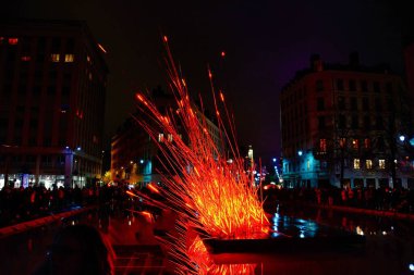 Noel Sihirli Gösterisi Alsace 'de