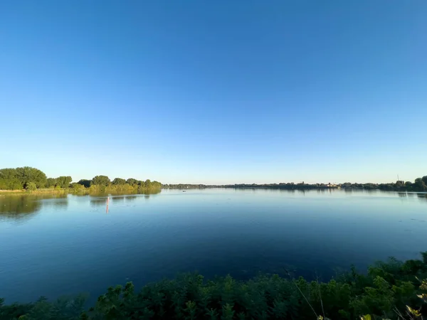 stock image Mantua lakes near the Este castle in Italy. High quality photo