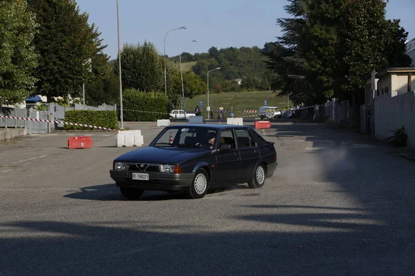 Bibbiano Reggio Emilia Italië 2015 Gratis Rally Van Vintage Auto — Stockfoto