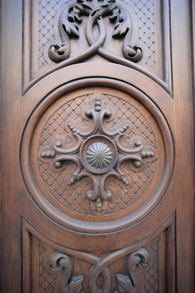 Door Decoration Floral Motif High Quality Photo — Foto de Stock