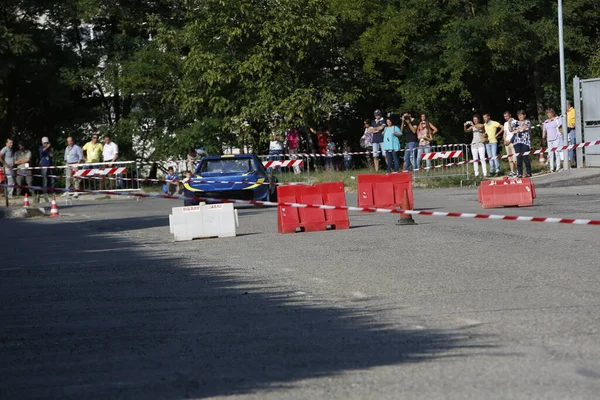 Bibbiano-Reggio Emilia Italy - 07 15 2015 : Free rally of vintage cars in the town square Fiat x19 proto. High quality photo