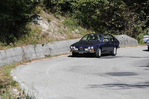 Bibbiano Reggio Emilia Italy 2015 Kostenlose Oldtimer Rallye Auf Dem — Stockfoto