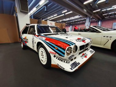 Modena, Italy - 2021 07 04:Motor Valley Fest car meeeting Lancia Delta S4 Group B. High quality photo