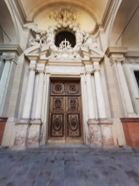 Parma Iglesia Santissima Annunziata Paredes Exteriores Foto Alta Calidad — Foto de Stock