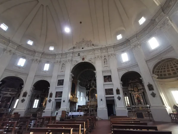 Приходская Церковь Santissima Annunziata Внутренний Обзор Высокое Качество Фото — стоковое фото