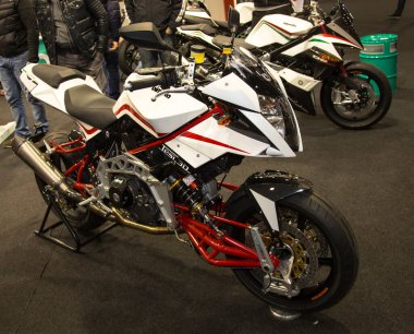 Verona, Italy - 2018 01 16 :Verona Bike Expo Custom and Bikes Bimota. High quality photo