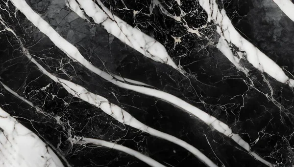 Luxurious black ink marble-like abstract texture with agate stone swirls and veins. High quality photo