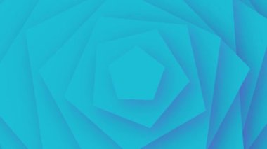 Açık mavi beşgen ile soyut arkaplan. Yüksek kalite 4k görüntü