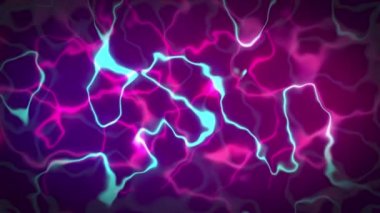 Neon renkli hareketli dalgalarla soyut arkaplan. Yüksek kalite 4k görüntü