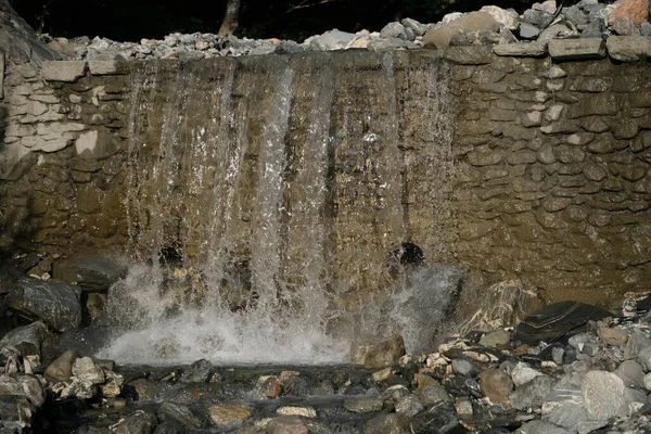 Vodopád Řece Doně Bardonecchia Turíně Itálii Kvalitní Fotografie — Stock fotografie