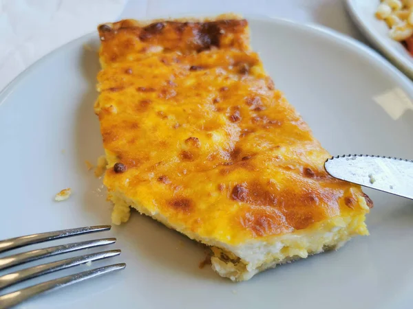 Omelett Mit Und Käse Hochwertiges Foto — Stockfoto