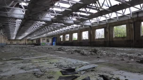Reggio Emilia Italy 2019 Officine Reggiane Abandoned Area Being Redevelopment — 图库视频影像