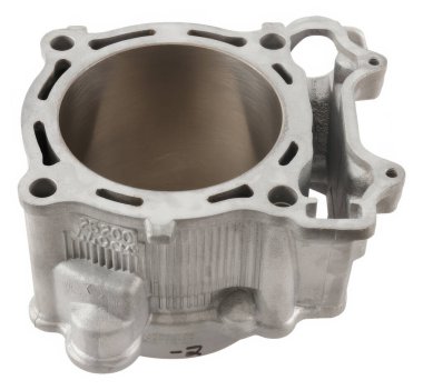 Alüminyum silindirik tek silindirli motosiklet silindiri. Yüksek kalite fotoğraf