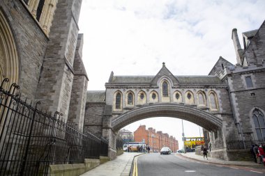 Dublin 'deki İsa Kilisesi Katedrali. Yüksek kalite fotoğraf